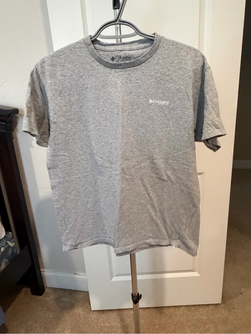 Columbia Kid’s Gray Short-Sleeve Crewneck T-Shirt